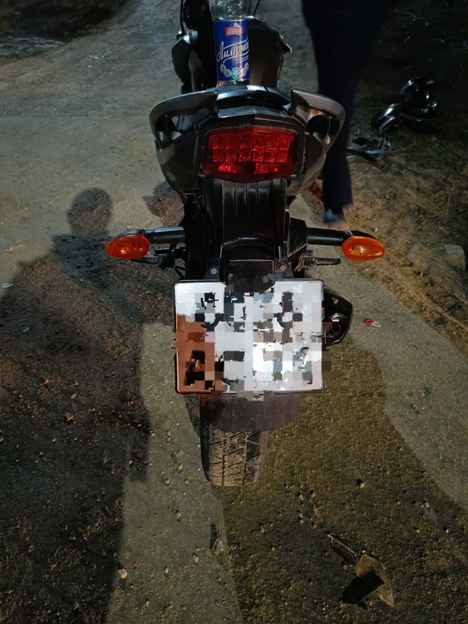 Башҡортостанда бәлиғ булмаған мотоциклсы сит ил машинаһы менән бәрелешкән