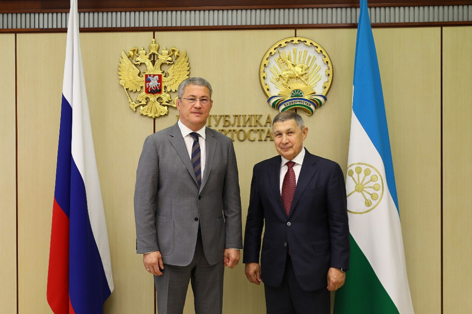 Встреча с президентом Академии наук Татарстана Рифкатом Миннихановым